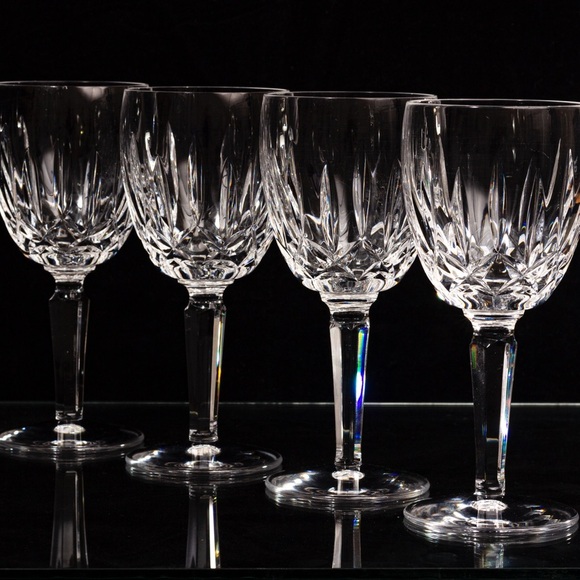 Waterford Crystal Other - Waterford Crystal White Drinkware Set with Intricate Patterns